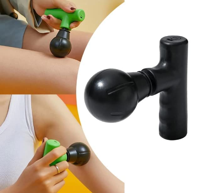 Mini Pistola Massaggiante Portatile Ricaricabile ad Alta Frequenza per Massaggio Muscolare Profondo e Rilassamento Fitness